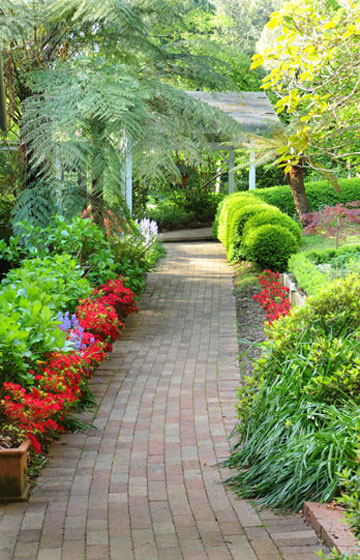Garden Path at The Gallery Olinda